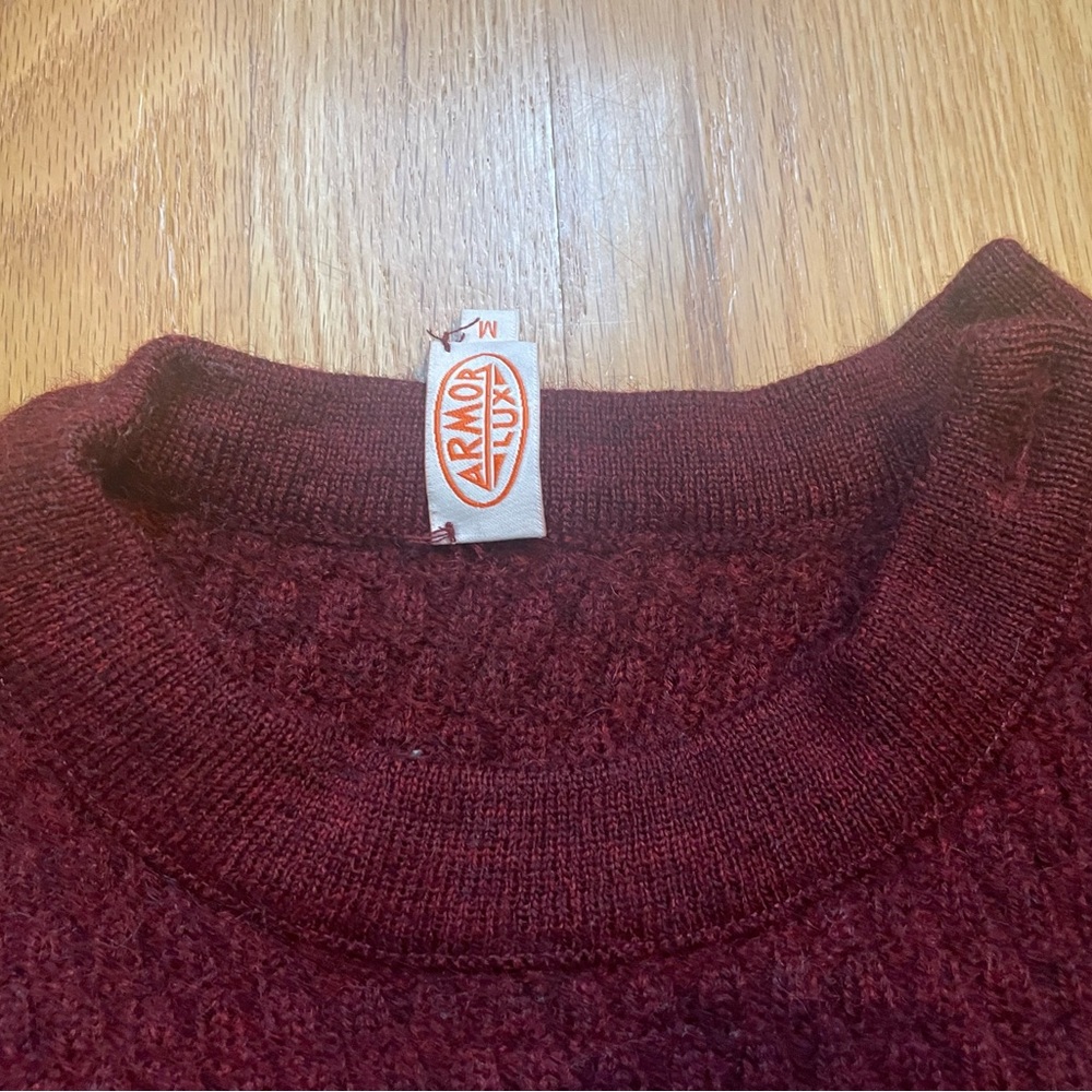 Armor lux, brand new, size M. Color : red Bourgogne. 100 % wool Brittany type